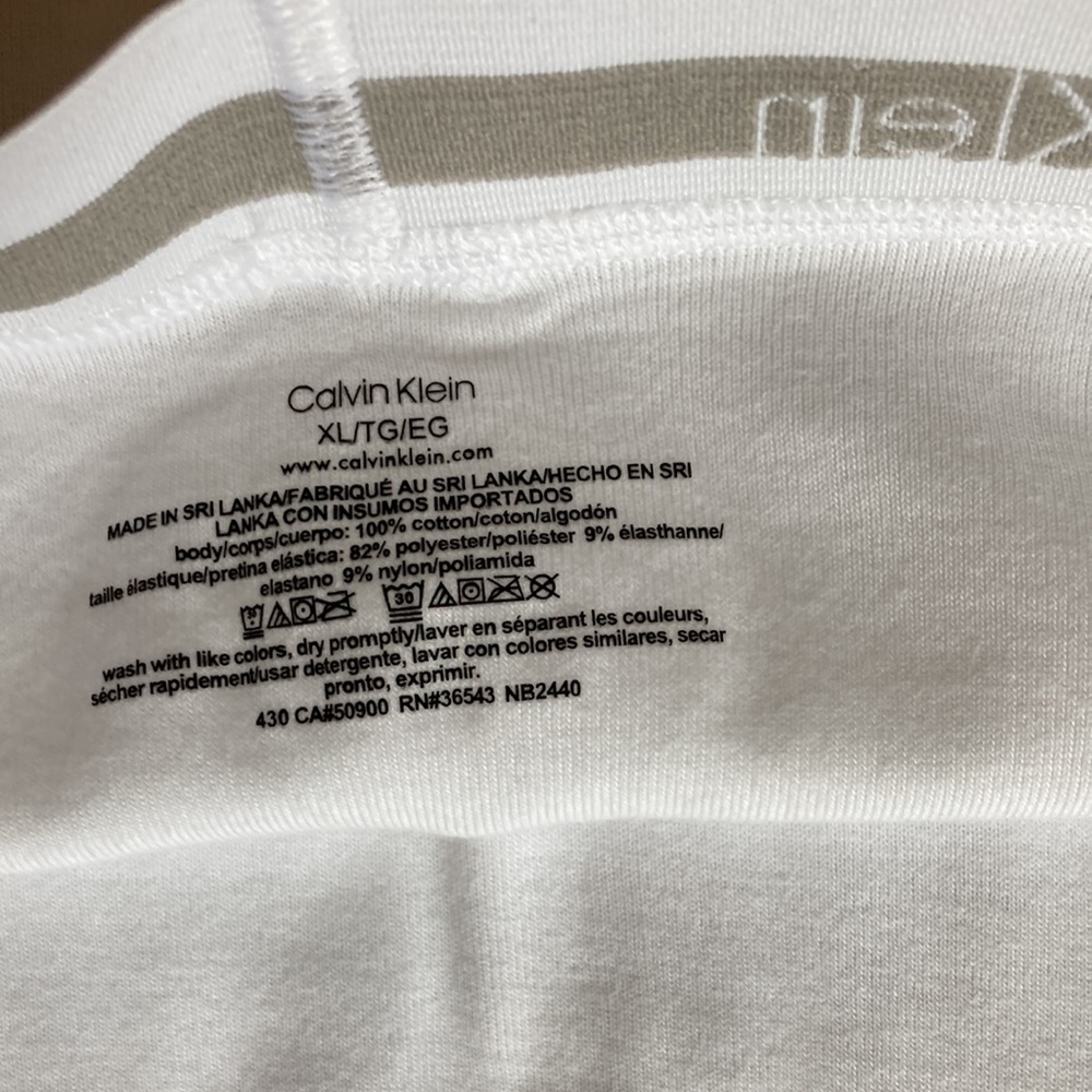 NWT Calvin Klein CK Boxer Briefs XL - Picture 5 of 5